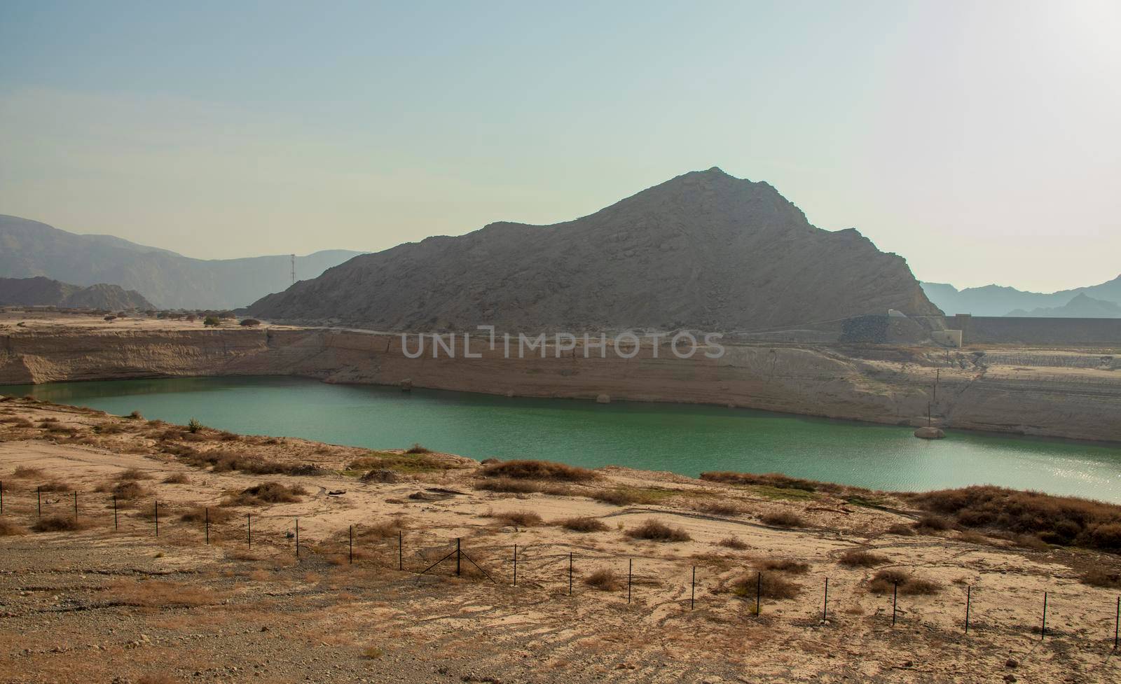 Stop over on the road to Jebael Jais mountain of Ras Al Khaimah emirate. United Arab Emirates, by pazemin