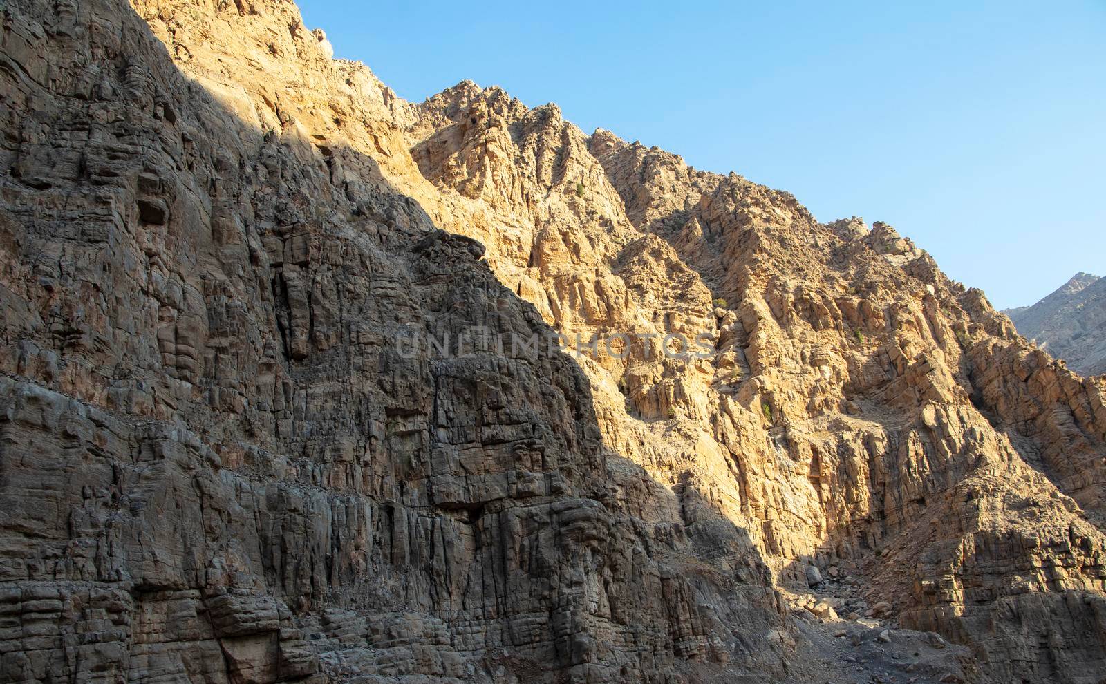 Jebael Jais mountain of Ras Al Khaimah emirate. United Arab Emirates, by pazemin