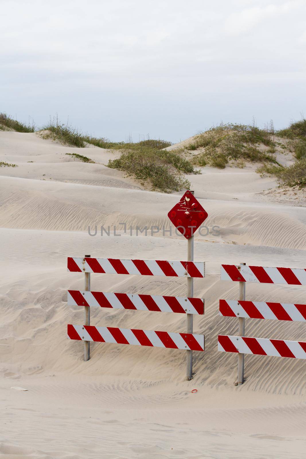 End of the road on South Padre Island, TX.