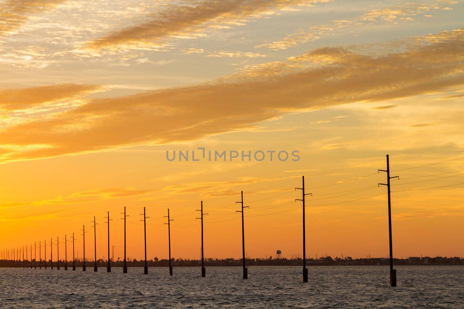 Sunset at South Padre Island, TX.