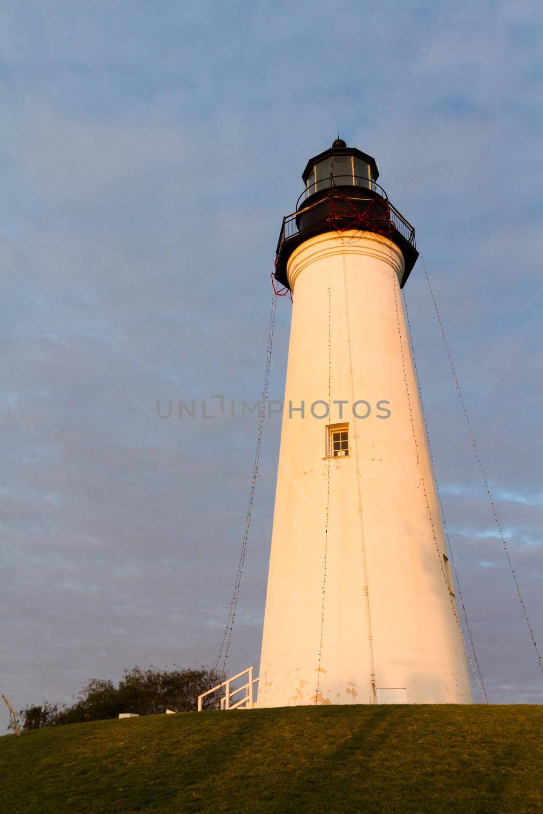 Port Isabel Lighthouse near South Parde Island, TX.