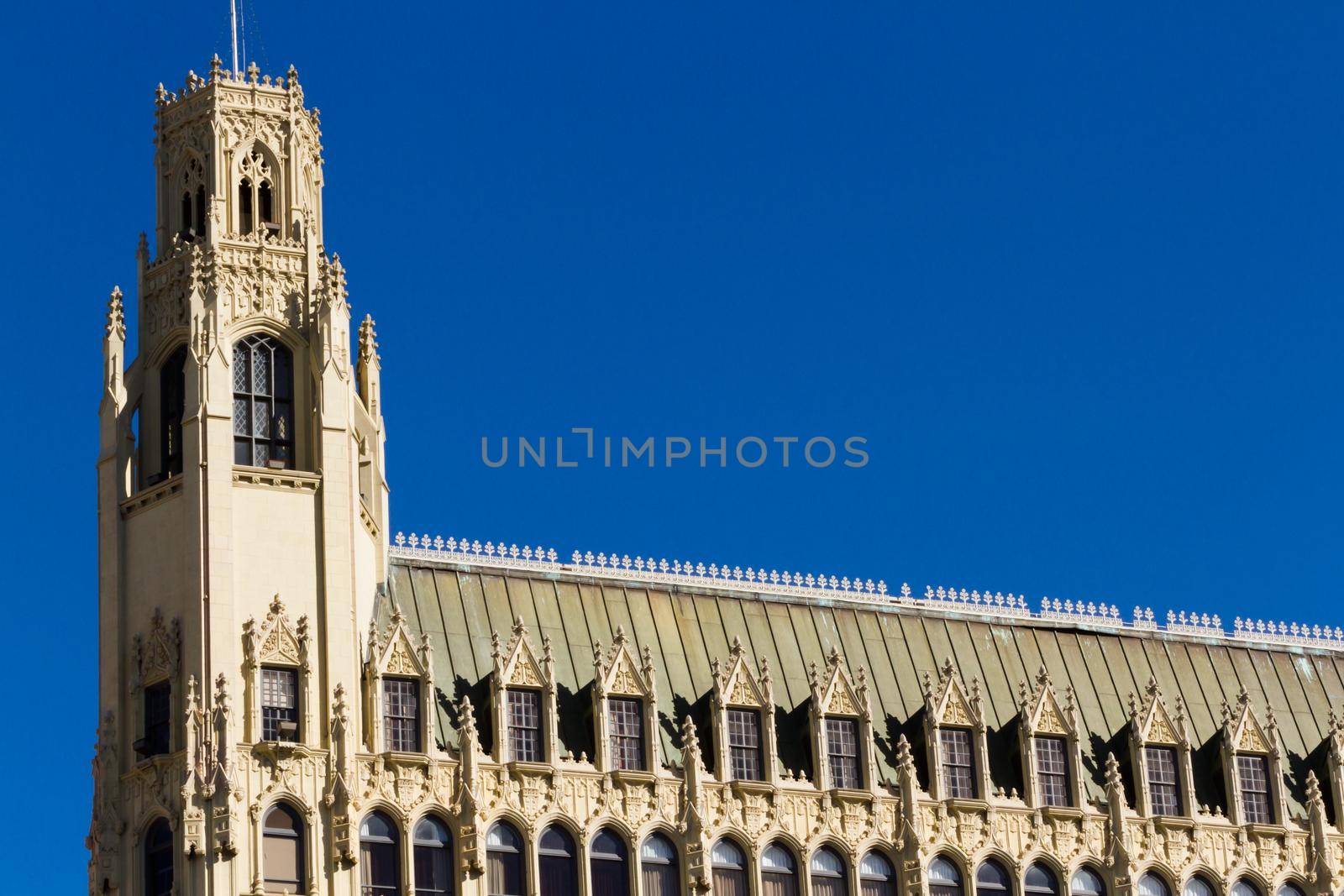 Old Emily Morgan Hotel in downtown of San Antonio, TX.