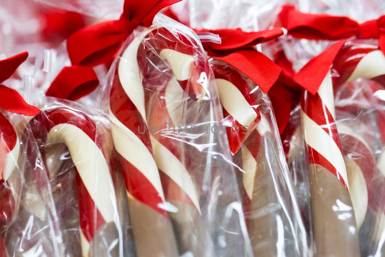 Gourmet hard candies for Christmas holidays.