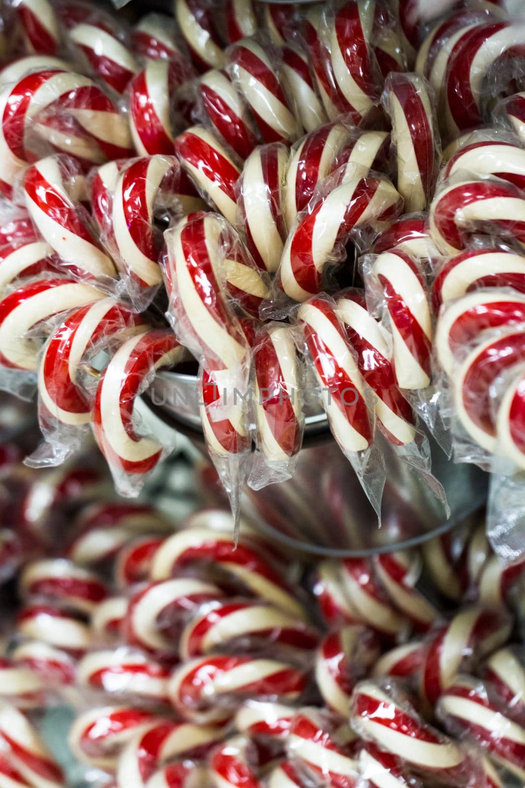 Gourmet hard candies for Christmas holidays.