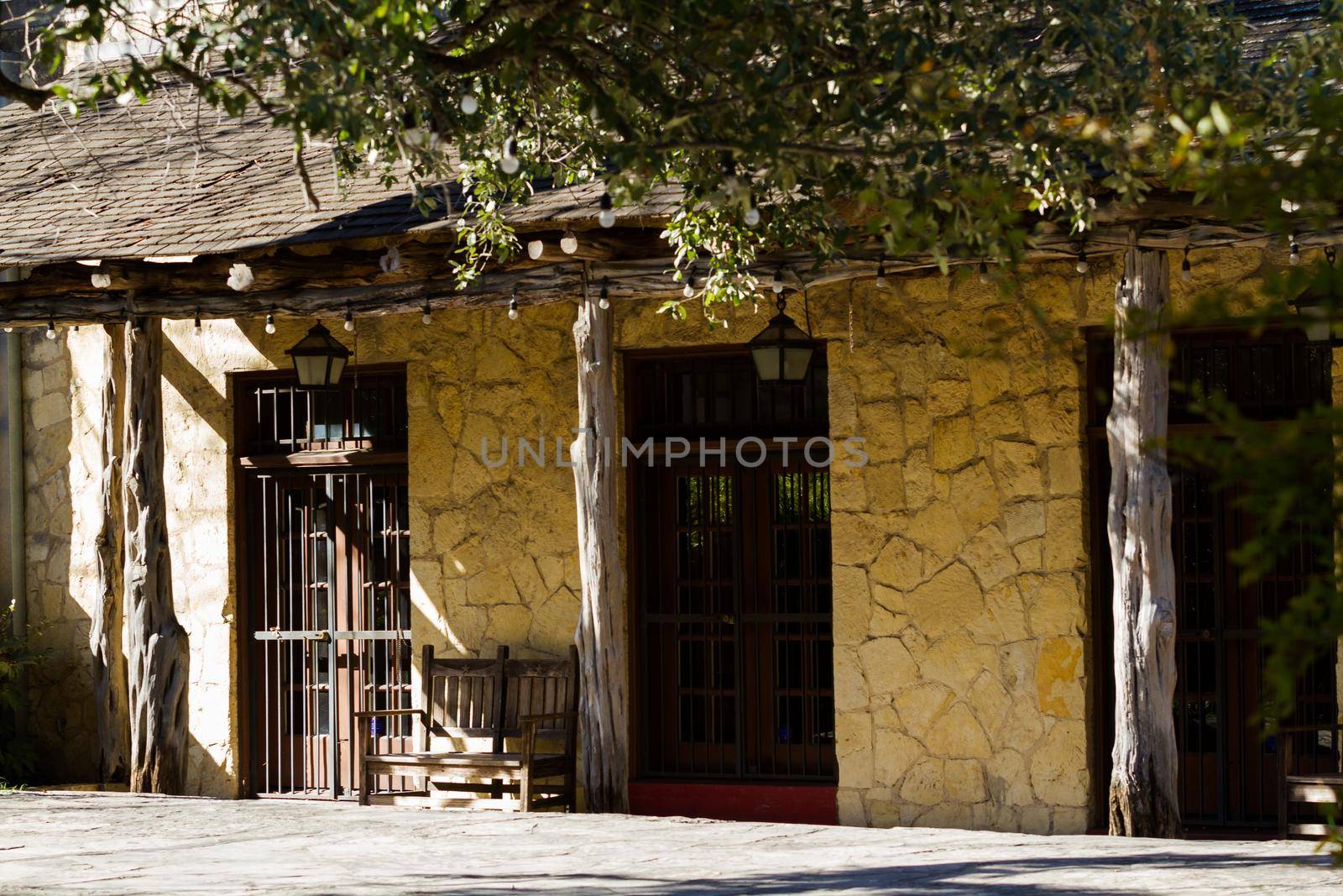 The Alamo mission in San Antonio Missions National park , Texas