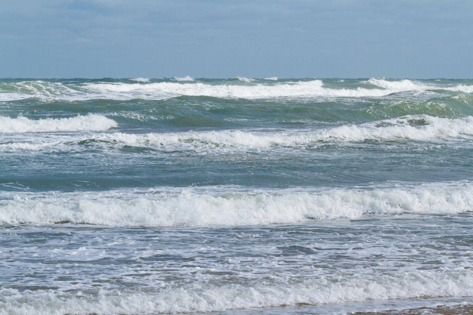 Beach of South Padre Island, TX.