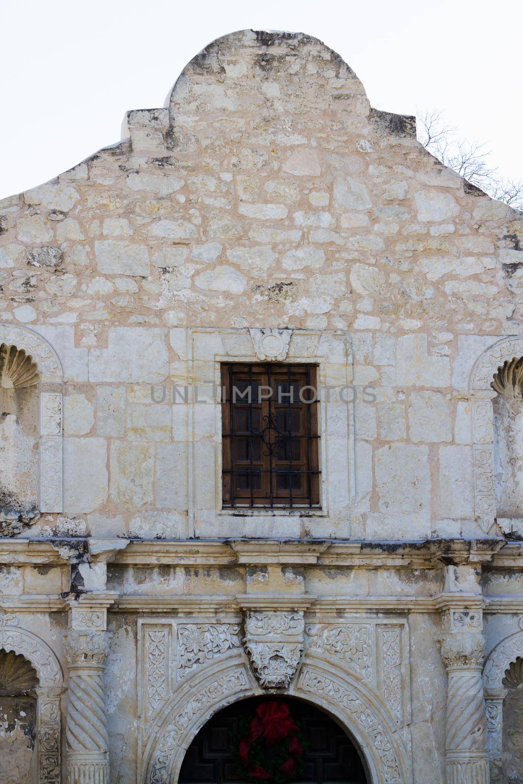 The Alamo mission in San Antonio Missions National park , Texas