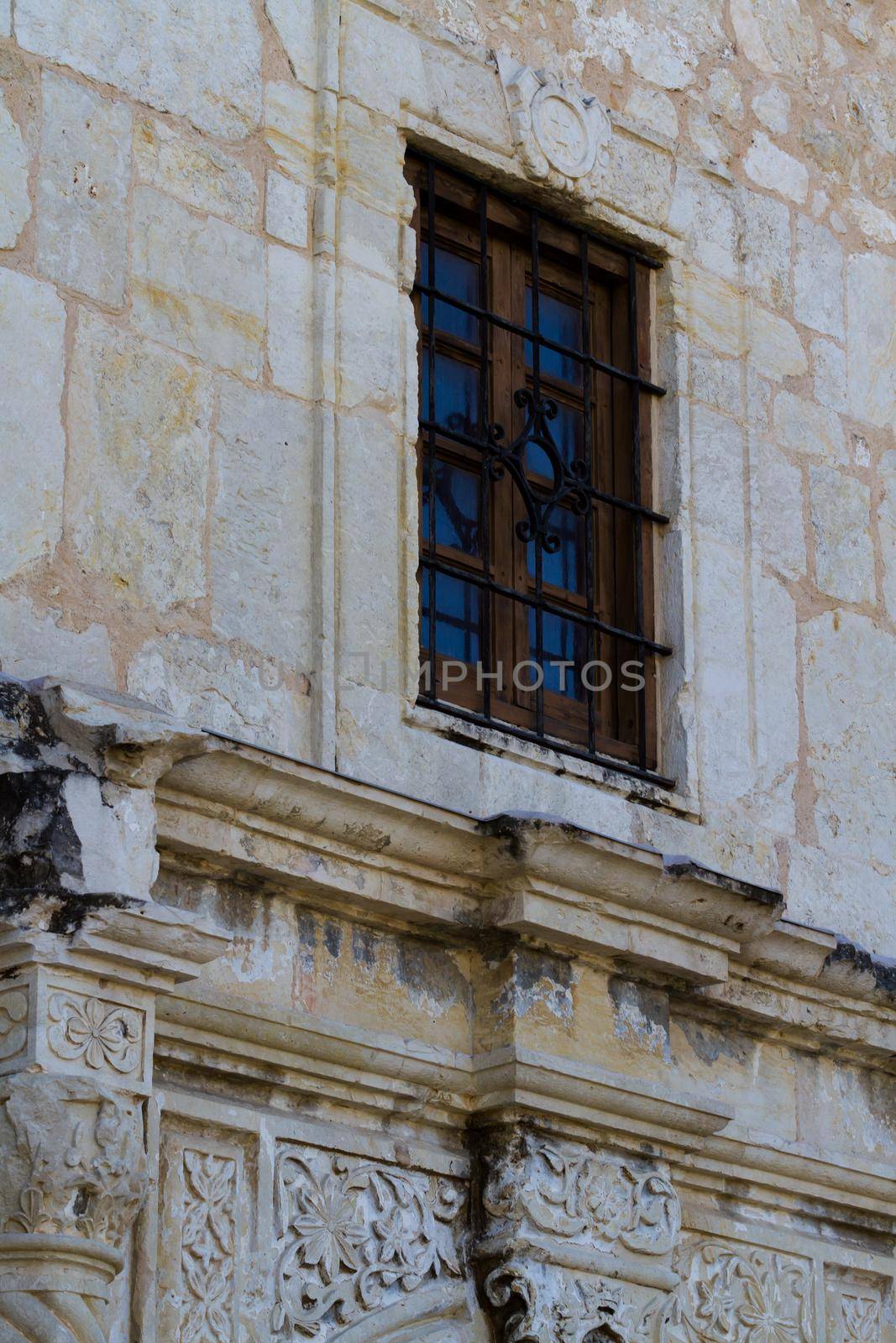 The Alamo mission in San Antonio Missions National park , Texas