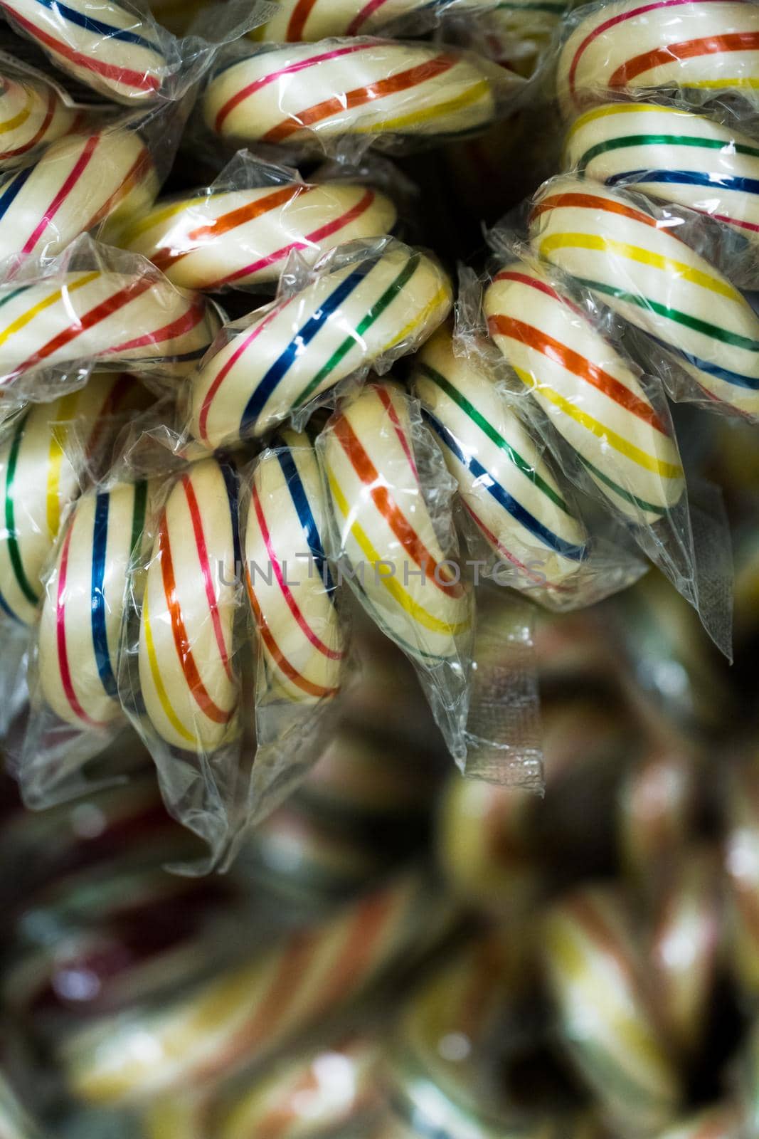 Gourmet hard candies for Christmas holidays.