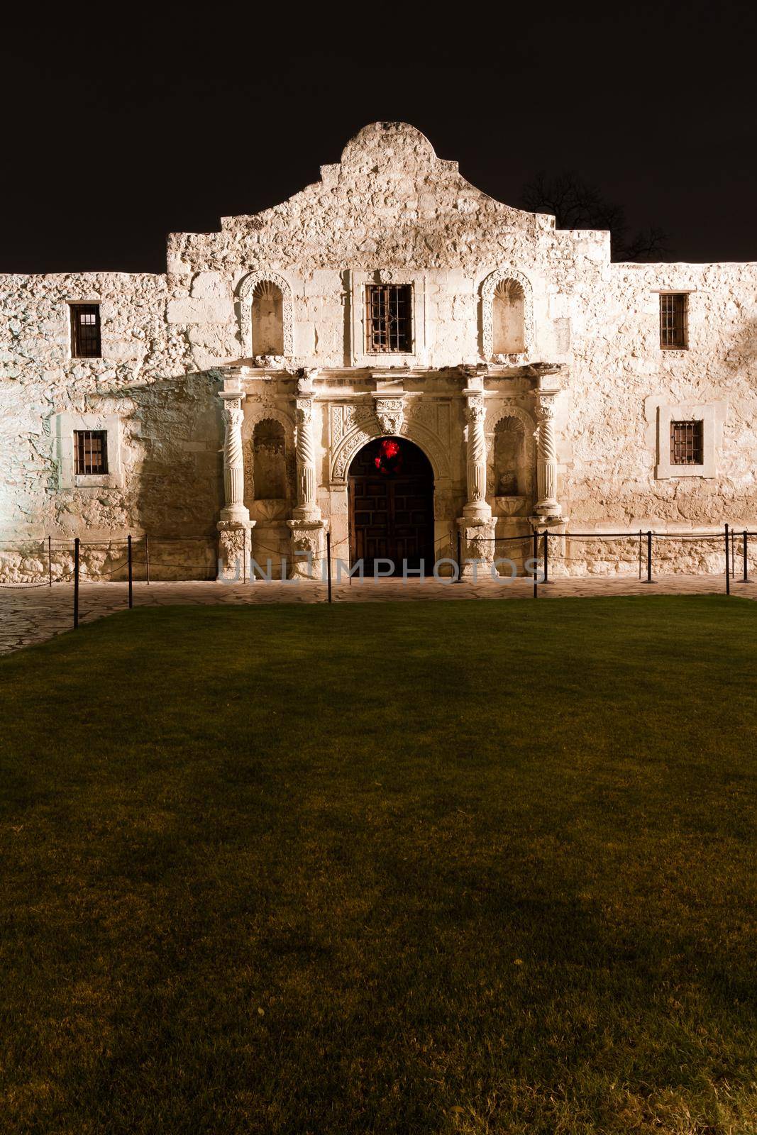 The Alamo mission in San Antonio Missions National park , Texas