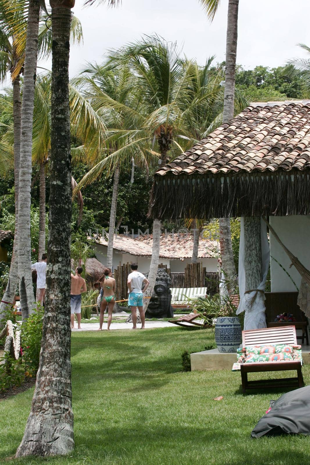 green area in hotel in south bahia by joasouza