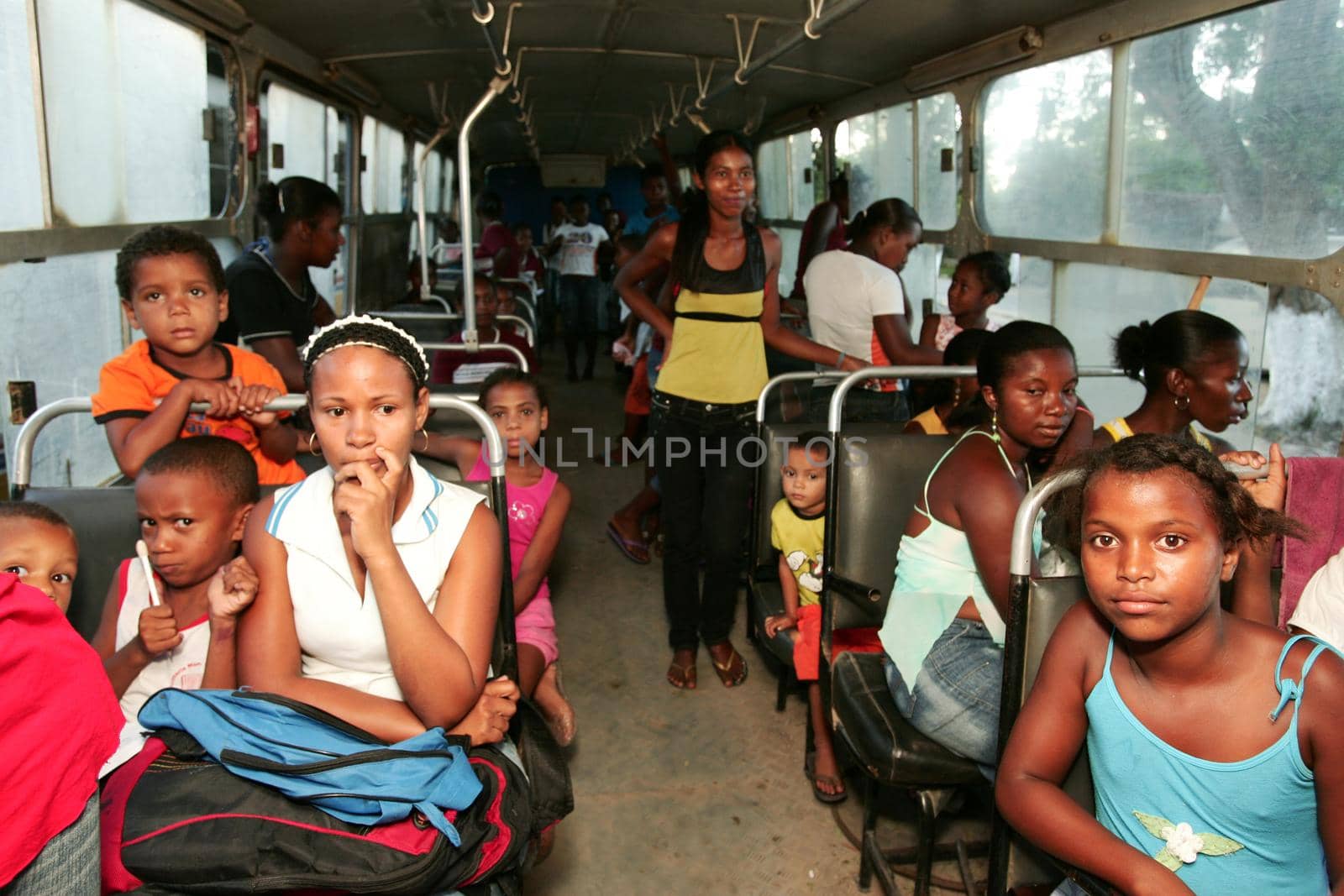 quilombola children in school transport by joasouza