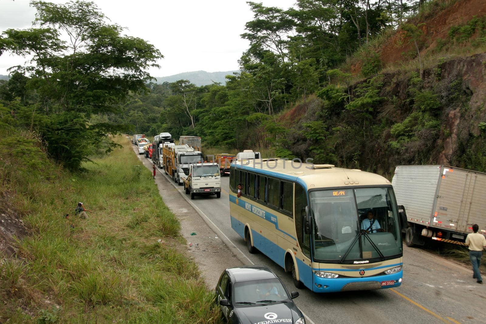 vehicle congestion on bahia highway by joasouza