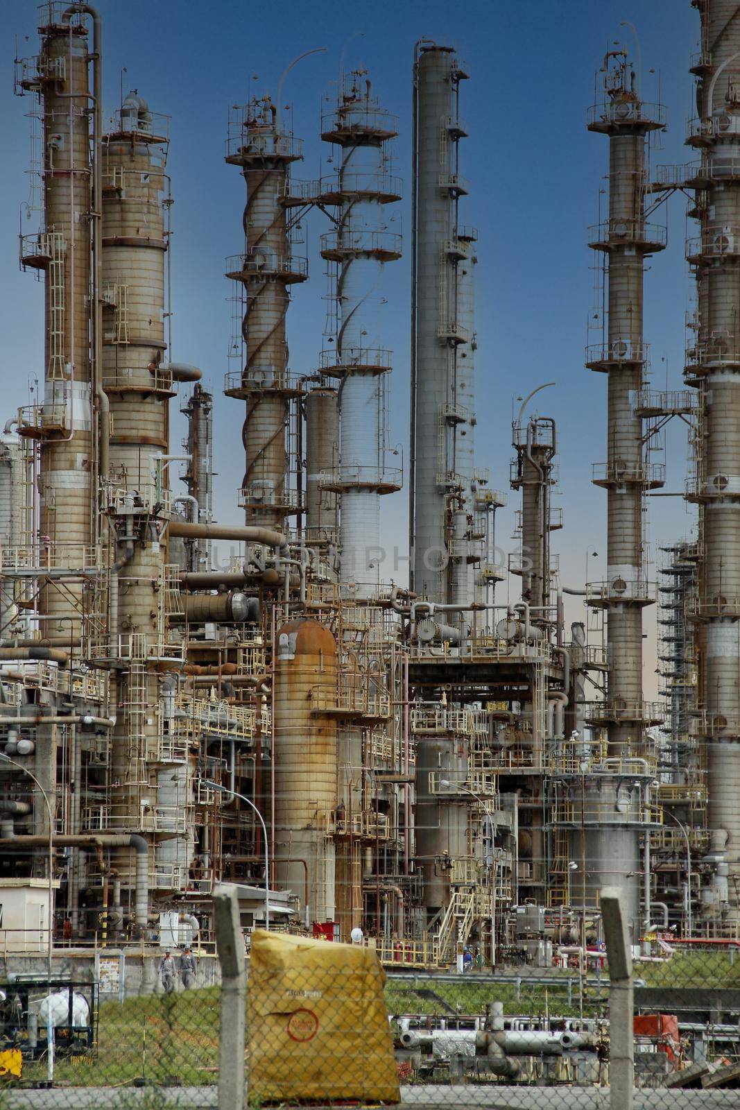 camacari, bahia, brazil - july 17, 2014: Braskem factory in the Industrial Pole of the city of Camacari.