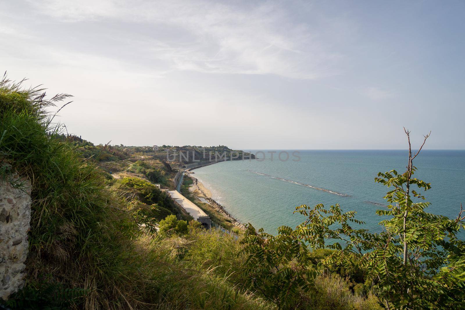 Italy sea coast of adriatic sea vacation by javax