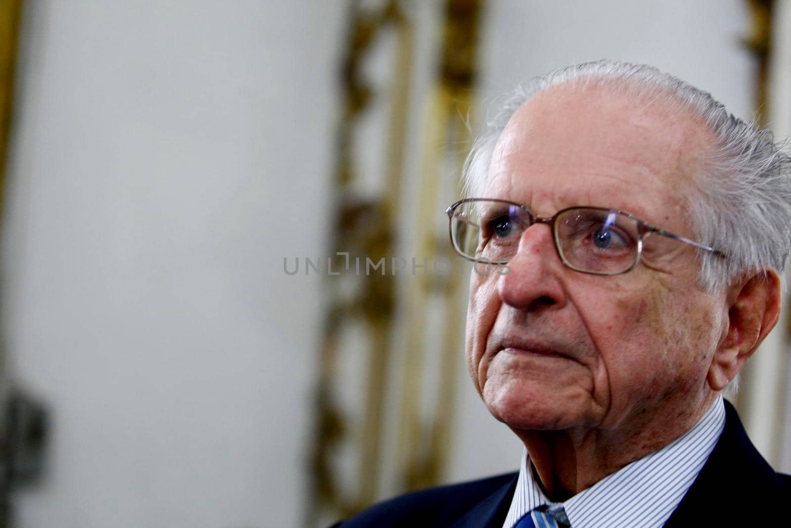 salvador, bahia / brazil - july 7, 2015: Roberto Santos, ex-governor of Bahia is seen during an event in the city of Salvador.