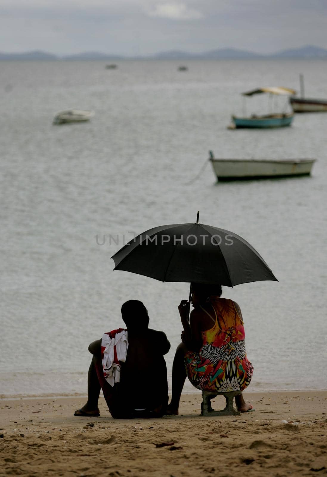 salvador, bahia / brazil - agosto 12, 2015: Vista da Península de Itapagipe no bairro da Ribeira em Salvador.