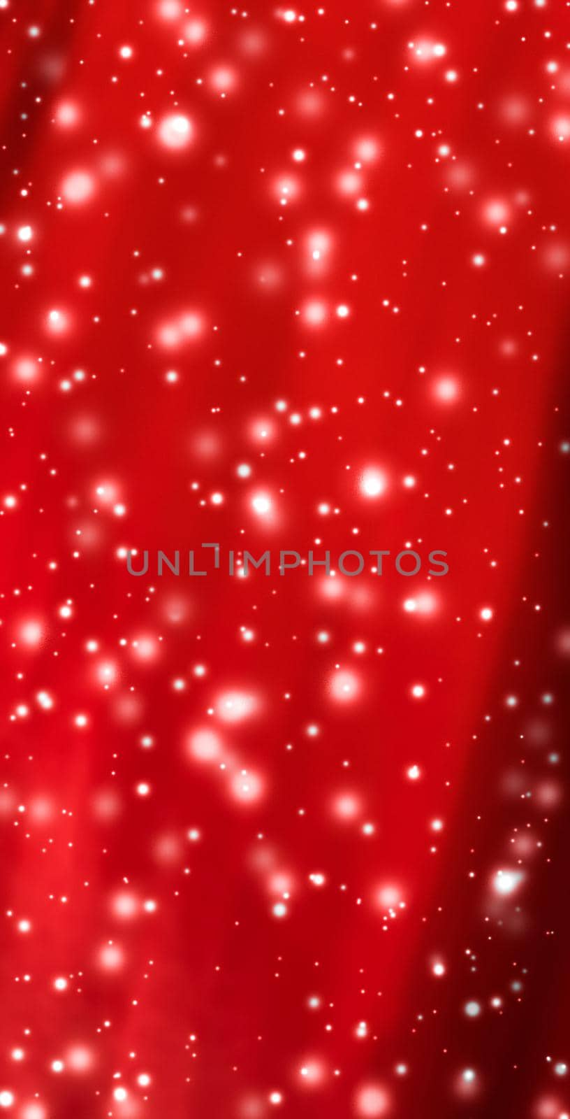 Branding, magic and festive concept - Christmas, New Years and Valentines Day red abstract background, holidays card design, shiny snow glitter as winter season sale backdrop for luxury beauty brand