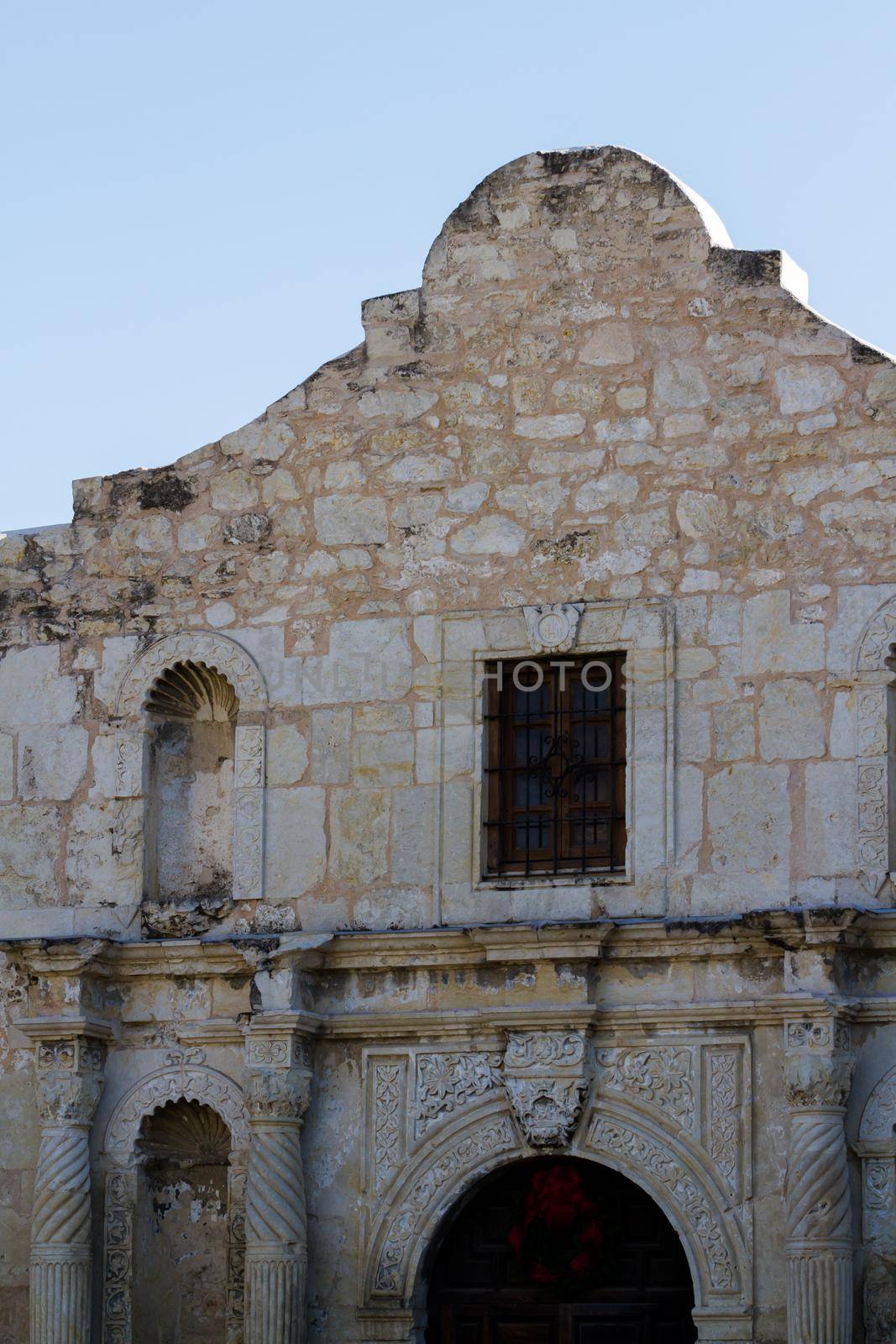 The Alamo mission in San Antonio Missions National park , Texas