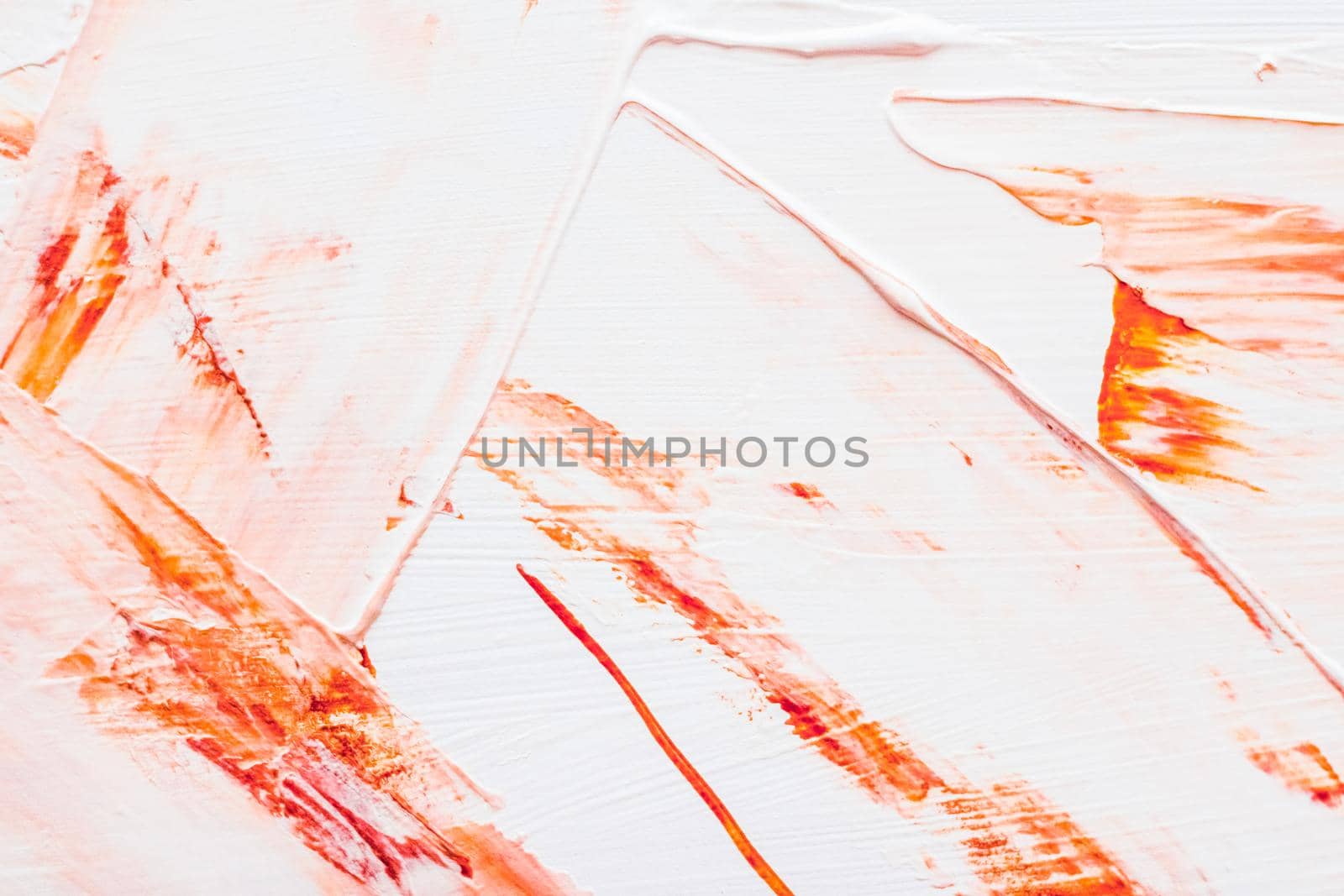 Art, branding and vintage concept - Artistic abstract texture background, orange acrylic paint brush stroke, textured ink oil splash as print backdrop for luxury holiday brand, flatlay banner design