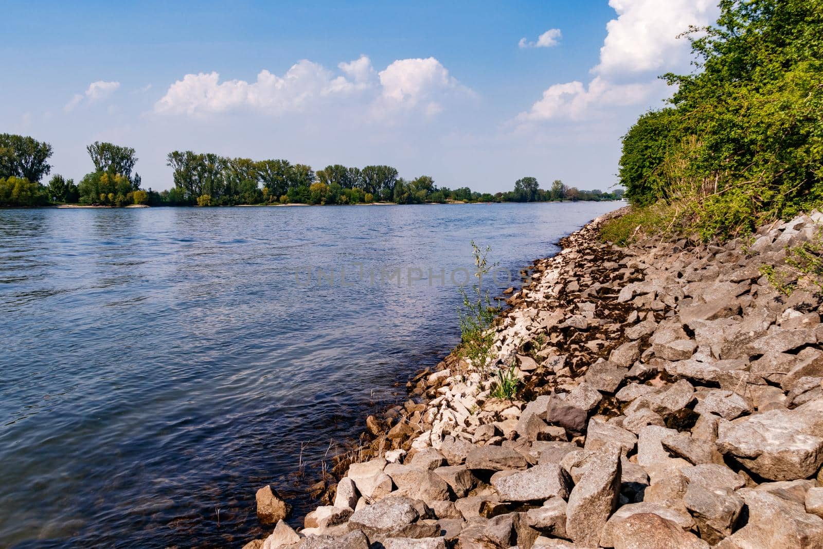 A river is also a waterway, a border and a natural space