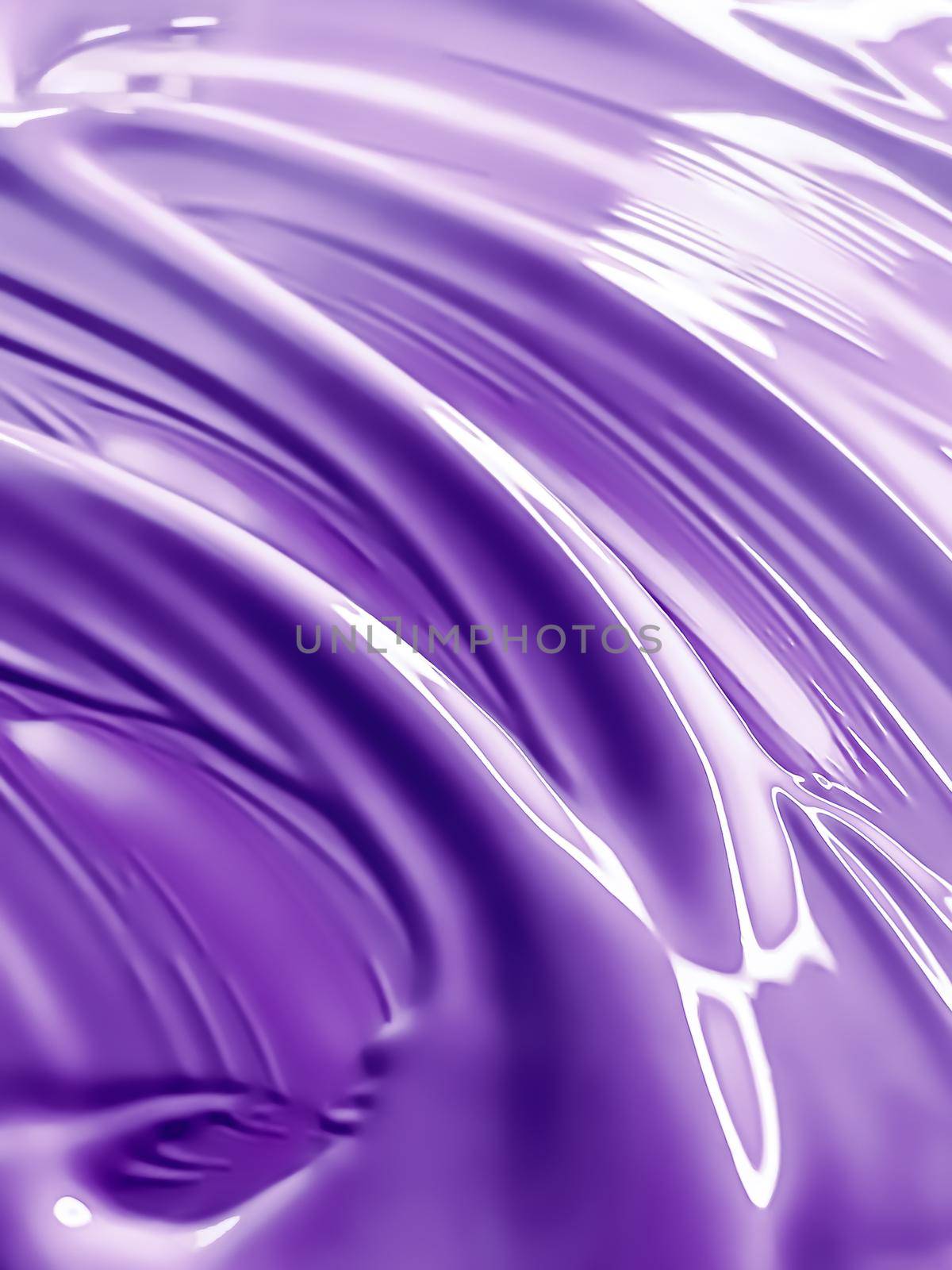 Glossy purple cosmetic texture as beauty make-up product background, cosmetics and luxury makeup brand design by Anneleven