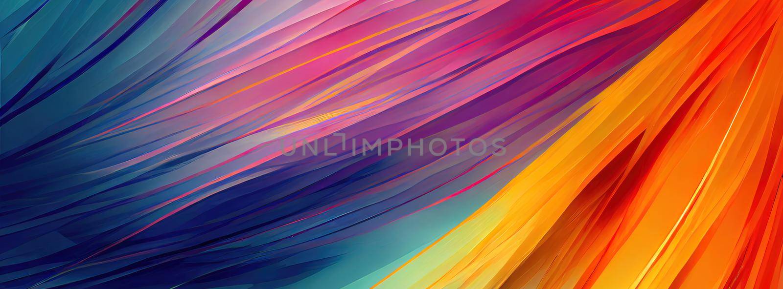 Smooth colorful template banner with gradient color. Design with liquid shape abstract background modern by FokasuArt