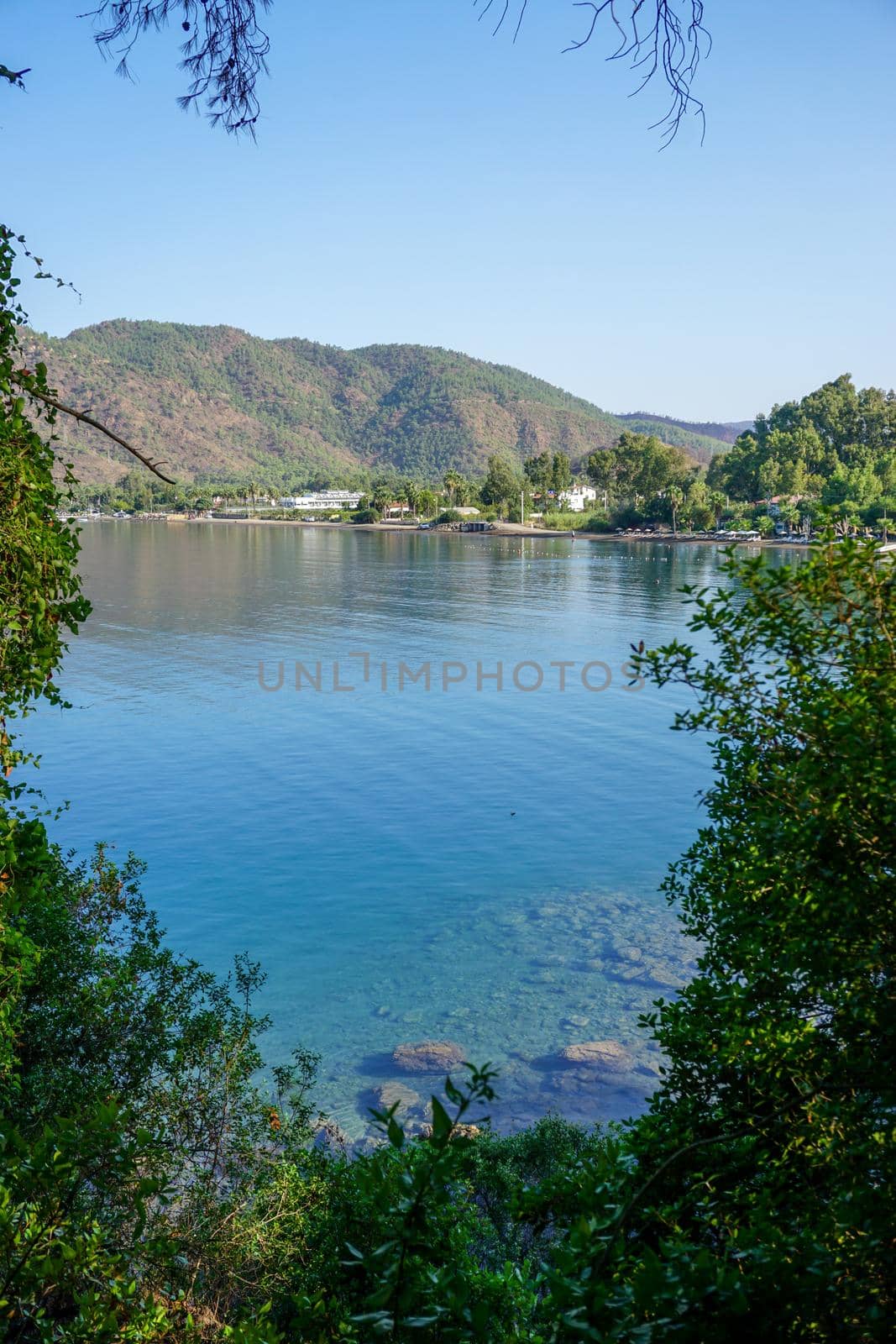 Coastline of Marmaris Hisaronu Mugla Turkey by tasci