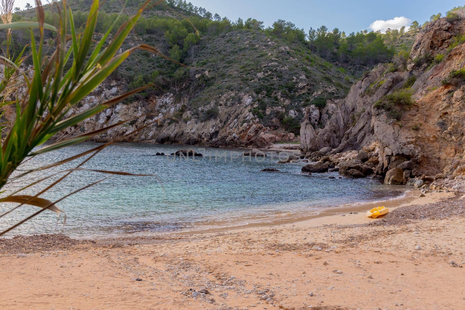 Landscapes of the island of Ibiza. Cala d en Serra,  Sant Joan de Labritja, Ibiza. by martinscphoto