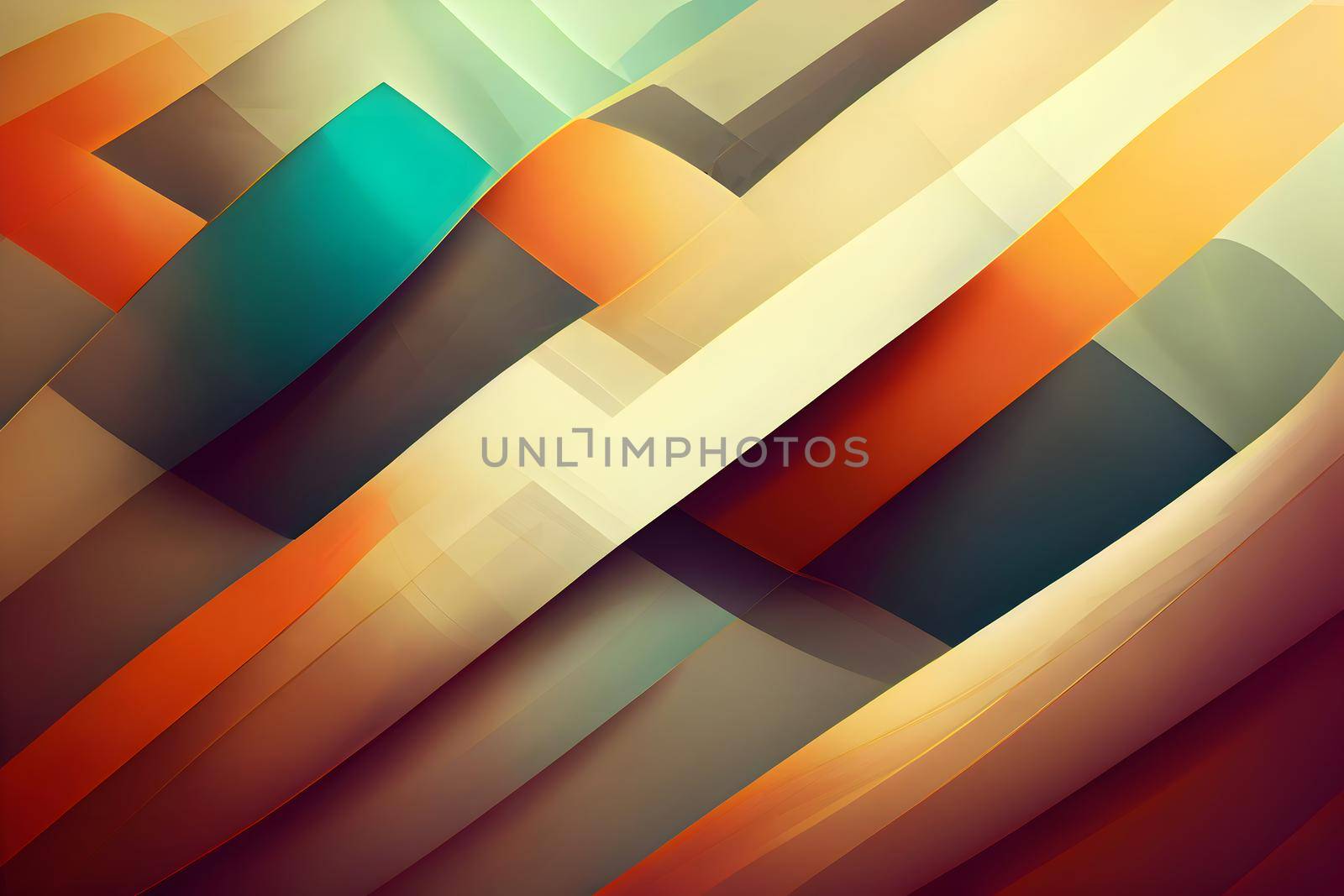 abstract flat colorful stripes geometric background, neural network generated art. Digitally generated image. Not based on any actual scene or pattern.
