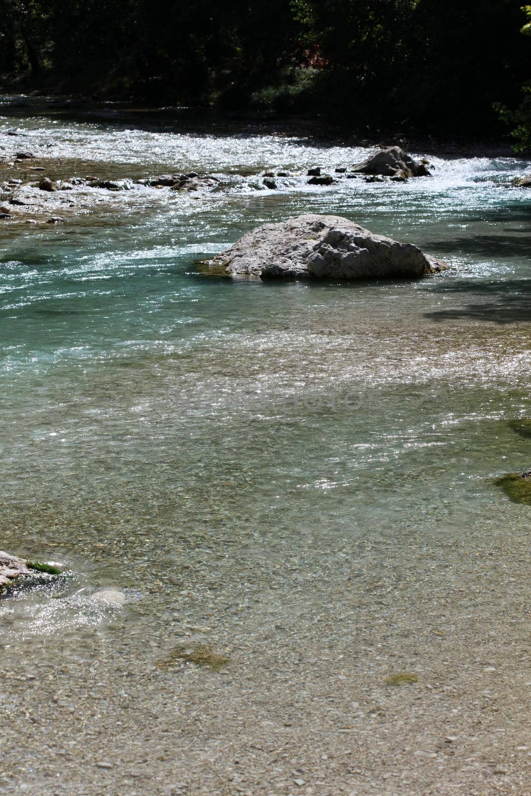 Acherontas river exploring Greece holidays mood summer traveling amazing Greek nature scape background in high quality big size print