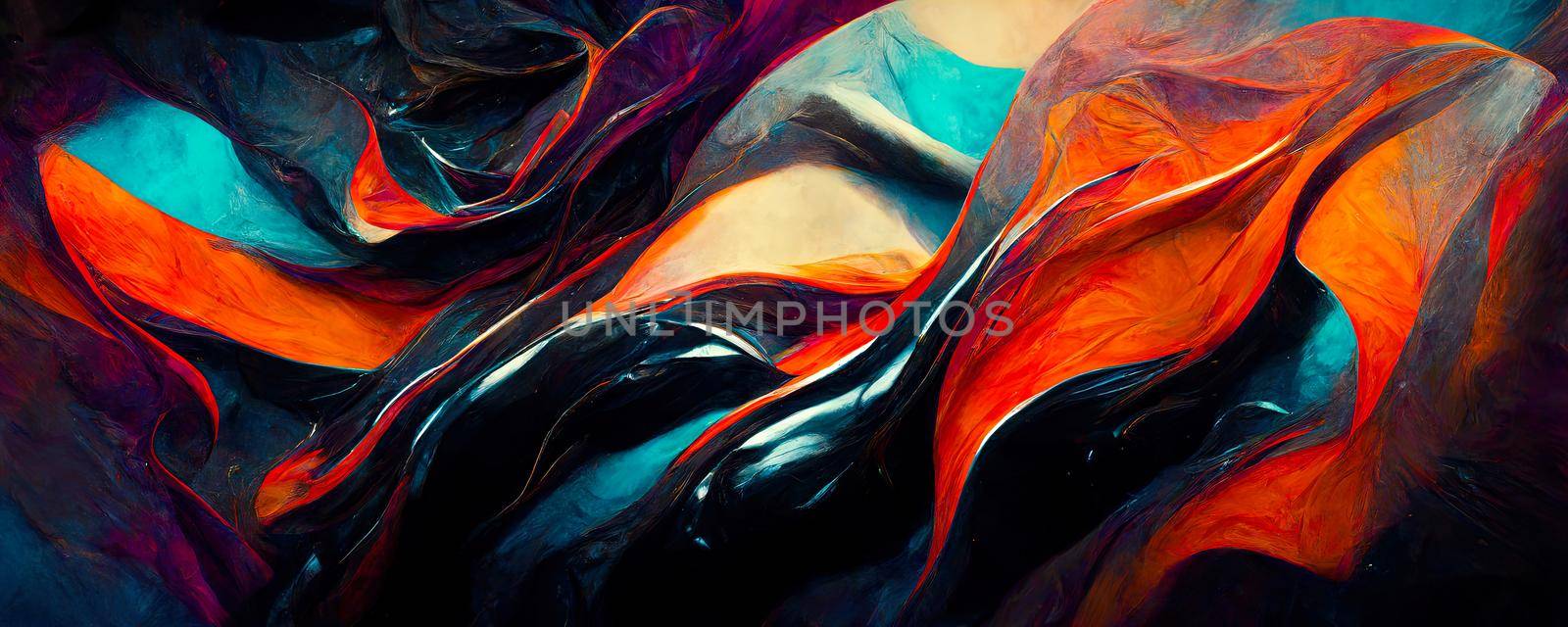 Abstract painting color texture. Modern futuristic pattern.