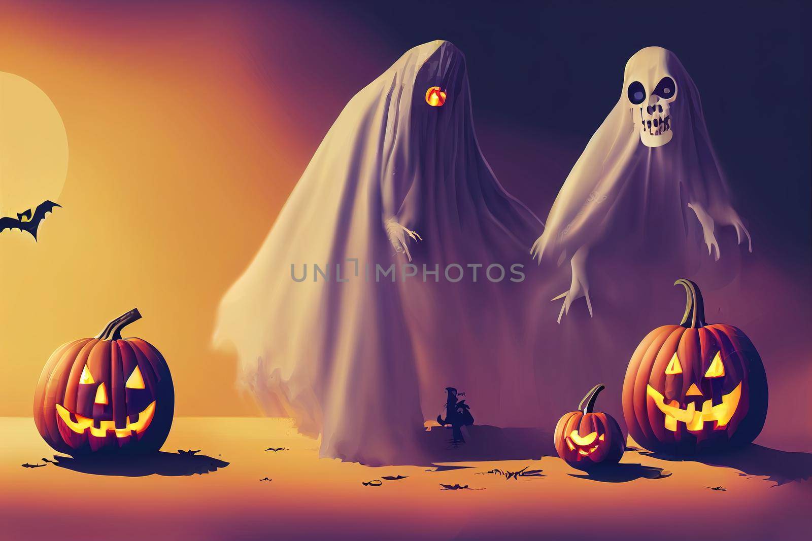 Halloween. Monster. Monster design to celebrate Halloween day. Lettered design. Illustration. Happy Halloween. Halloween 2022. Design ghost and monster. 2022.