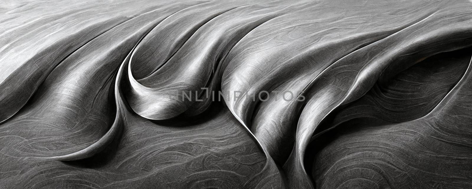 background from abstract waves of graphite color by TRMK