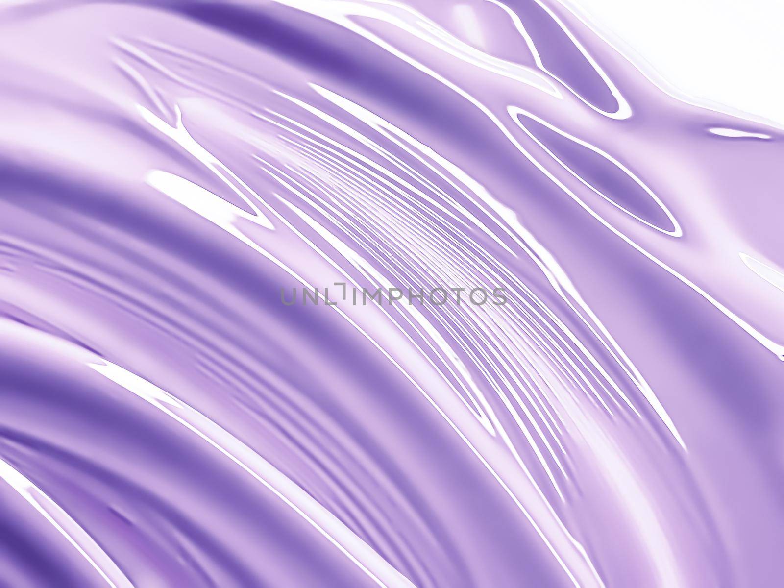 Glossy purple cosmetic texture as beauty make-up product background, cosmetics and luxury makeup brand design concept