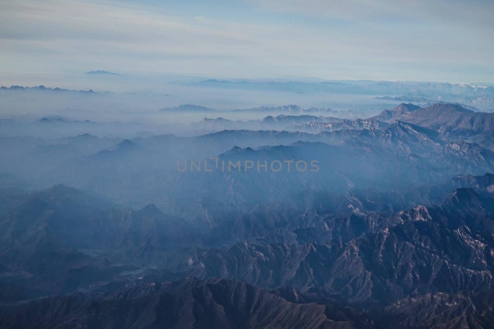 Image of Mountain Zone in China. Shooting Location: China, Beijing