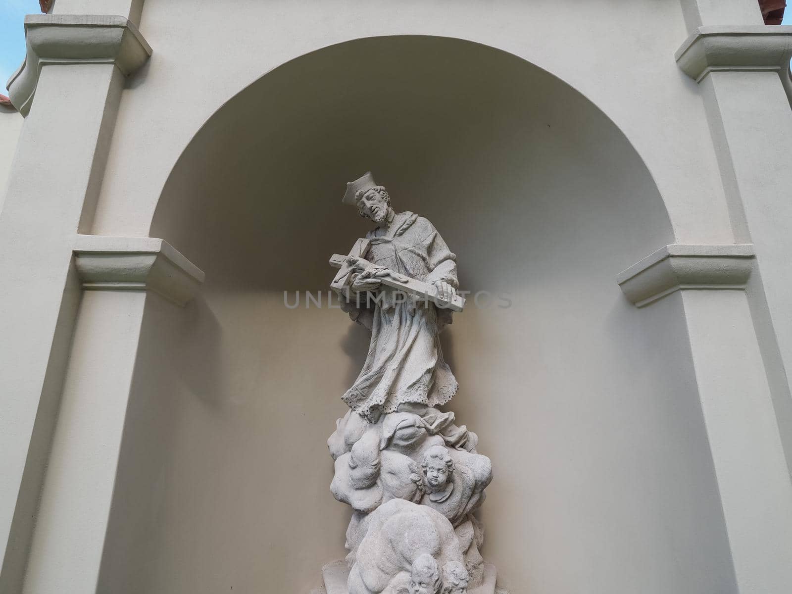 St John of Nepomuk statue in Brno by claudiodivizia