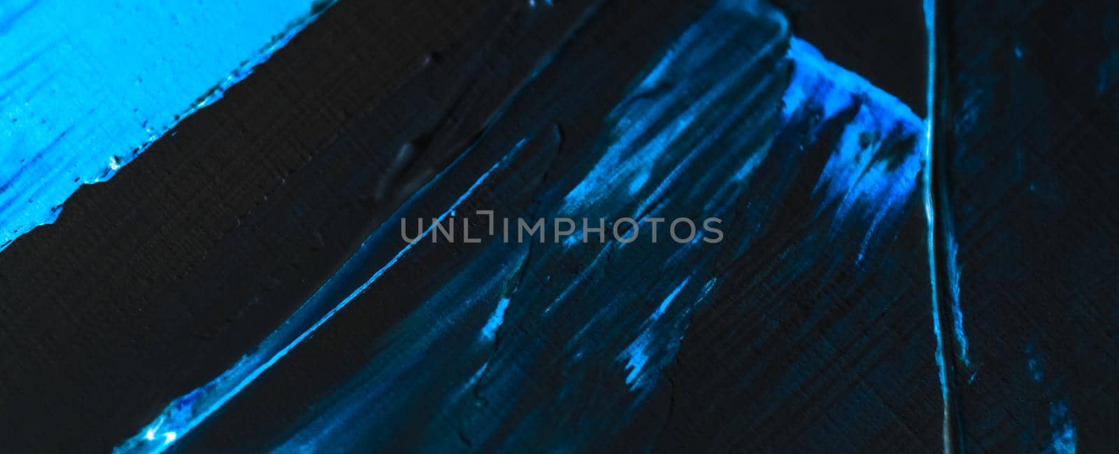 Artistic abstract texture background, blue acrylic paint brush stroke, textured ink oil splash as print backdrop for luxury holiday brand, flatlay banner design by Anneleven