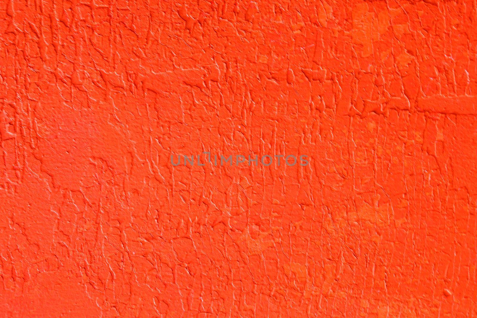 Abstract background from red old plaster. by gelog67