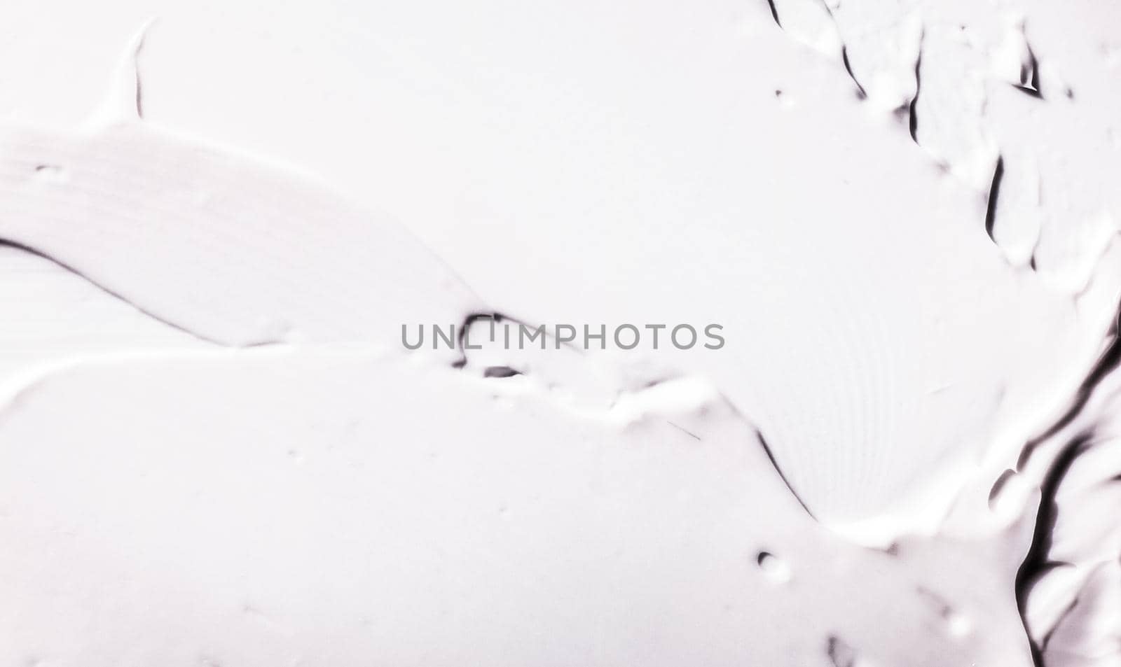 Glamour, branding and makeup art concept - White cosmetic texture background, make-up and skincare cosmetics product, cream, lipstick, moisturizer macro as luxury beauty brand, holiday flatlay design