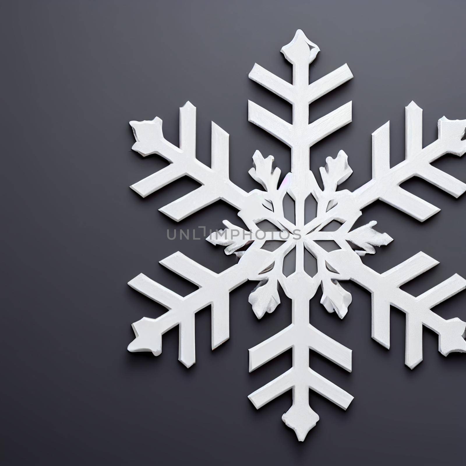 Design image of a snowflake by NeuroSky