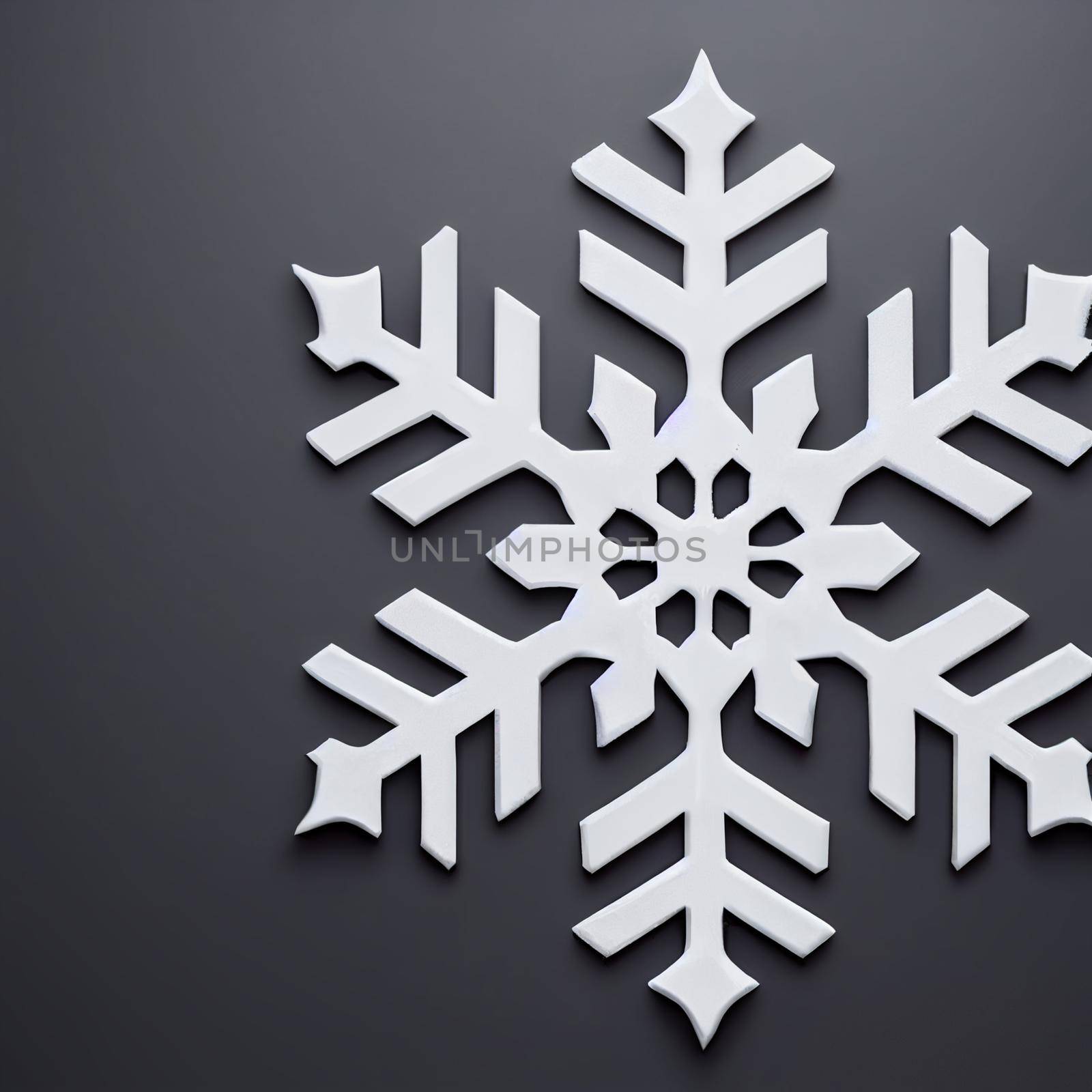 Design image of a snowflake by NeuroSky