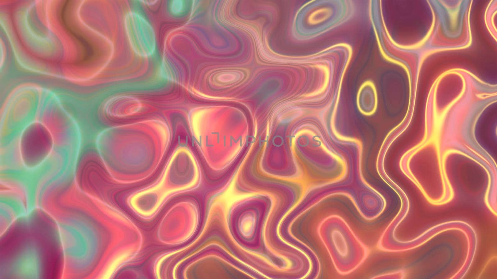 Abstract multicolored bright neon liquid background