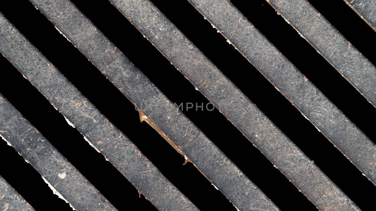 Diagonal background lines, metal grille by voktybre