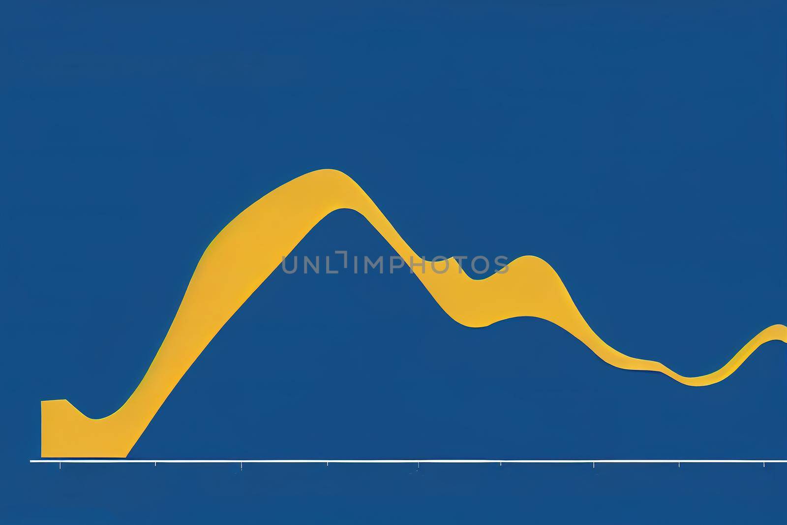 Candlestick graph chart of stock and forex market to represent the revenue growth the stock market crashed from covid and war and waiting for reverse trend to investing in growth stocks , A U1 1