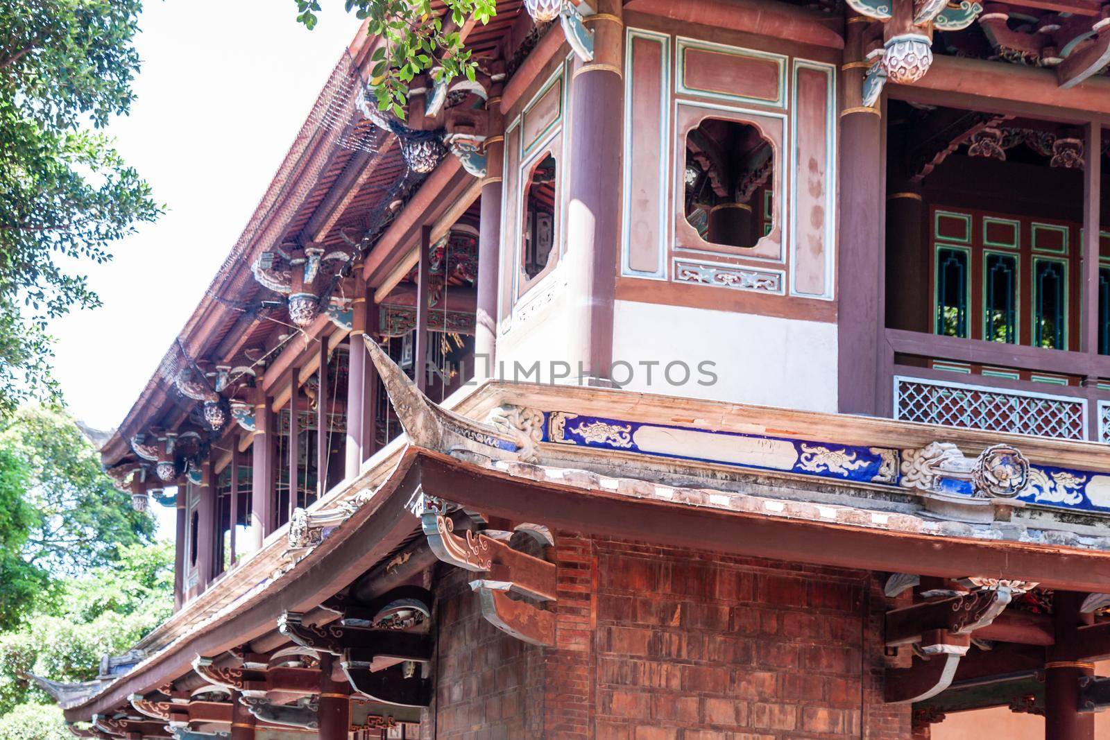 Lin Family Mansion and Garden. Traditional Chinese house in Taiwan by imagesbykenny