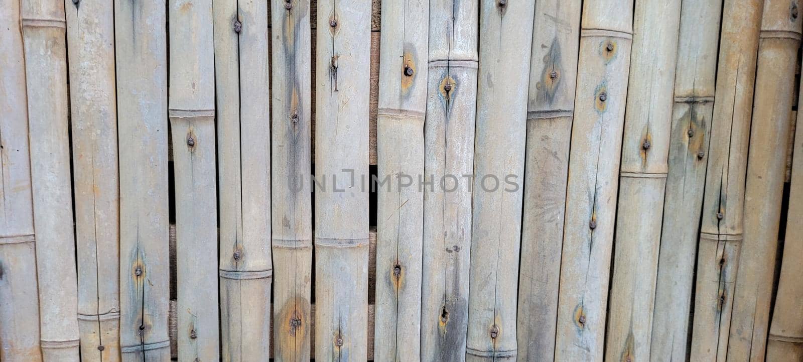 natural brazilian bamboo panel with shadow, which can be used as background