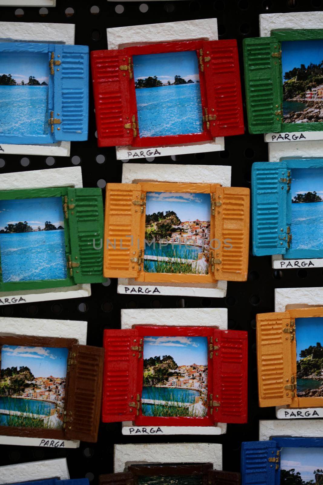 Souvenirs from Parga city Greece summer holidays traveling feelings europe beauty places to visit backgrounds high quality big size picture