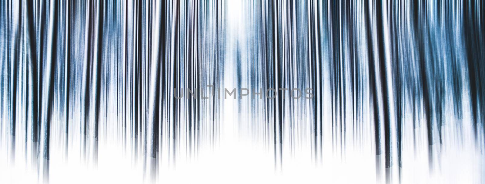 Winter season abstract nature art print and Christmas landscape holiday background, snowy magical forest as luxury brand postcard design backdrop by Anneleven