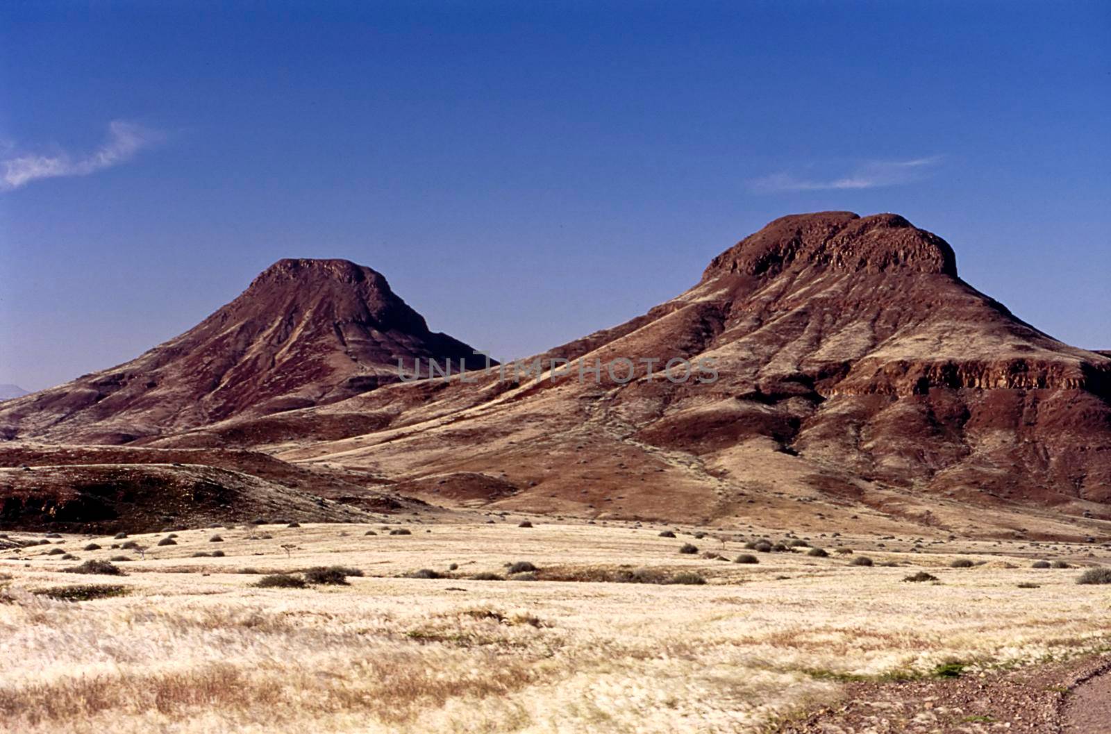 panoramic view of the damaraland region